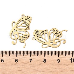 201 Stainless Steel Pendants&nbsp;STAS-B135-19G