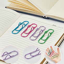 20Pcs 4 Colors Iron Pen Clips for Notebook Scrapbook&nbsp;FIND-SP0002-98B