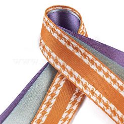 9Pcs 3 Styles Halloween Polyester & Polycotton Ribbons Sets&nbsp;SRIB-A015-03A-07
