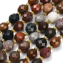 Natural Ocean Jasper Beads Strands&nbsp;GG-CBA4A3B-A04