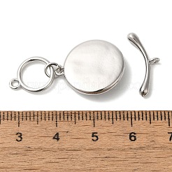 パウア貝の真鍮トグル留め具  カドミウムフリー＆ニッケルフリー＆鉛フリー  兎  プラチナ  41mm  リング：13x10x2mm  穴：1.5mm  バー：19x7x2.5mm  穴：1.5mm  ペンダント：19x17x3mm  穴：0.7mm&nbsp;KK-N254-73P