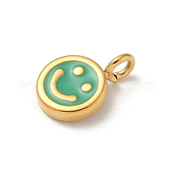 Ion Plating(IP) 304 Stainless Steel Enamel Charms&nbsp;STAS-G351-04G