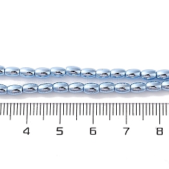 Electroplate Beads Strands&nbsp;X-EGLA-H104-02F