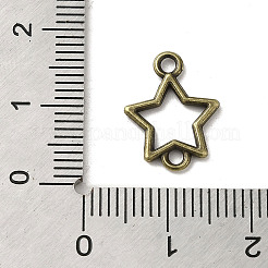 Tibetan Style Alloy Connector Charms&nbsp;PALLOY-M217-25AB