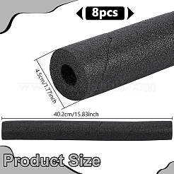 パイプ断熱材 EPE フォームチューブ  屋外屋内プールハンドル水パイプ用  ブラック  402x45mm&nbsp;LS-FIND-WH0199-04