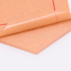 アクリル透明圧板  六角  透明  69x79.5x5mm&nbsp;LS-TACR-WH0004-07