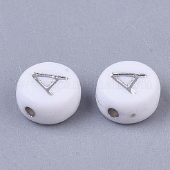 Plating Acrylic Beads&nbsp;PACR-R243-04A