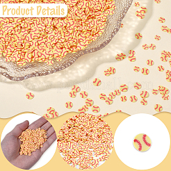 100G Handmade Polymer Clay Beads&nbsp;CLAY-SC0002-79B