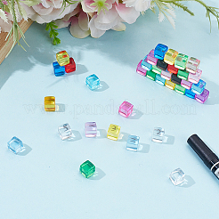 170Pcs 17 Colors Transparent Acrylic Beads&nbsp;AJEW-PA0001-05