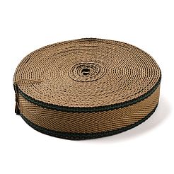 10 Yards Polyester Striped Ribbon&nbsp;SRIB-WH0011-068C