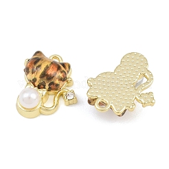 Alloy Resin Pendants&nbsp;RB-CBA415D-32G