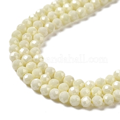 Cubic Zirconia Bead Strands&nbsp;ZIRC-P109-02A-M