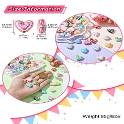 50Pcs Opaque Arylic Beads&nbsp;OACR-CJ0001-87