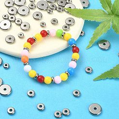 80Pcs 4 Style 304 Stainless Steel Beads&nbsp;STAS-YW0001-85