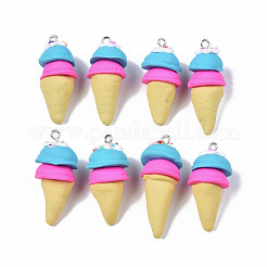 Handmade Polymer Clay Pendants&nbsp;CLAY-Q240-003E