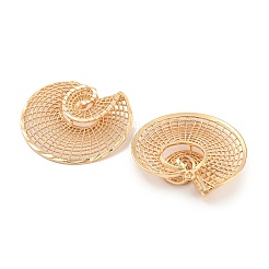 Rack Plating Brass Hollow Pendants&nbsp;KK-P244-14KCG