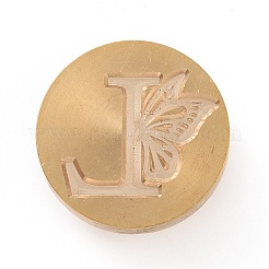 (Defective Closeout Sale: Oxidized)Wax Seal Brass Stamp Head&nbsp;AJEW-XCP0001-40