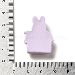 Cartoon Food Hous Opaque Resin Decoden Cabochons&nbsp;CRES-H001-01D