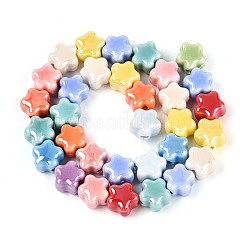 Handmade Porcelain Bead Strands&nbsp;PORC-N011-04