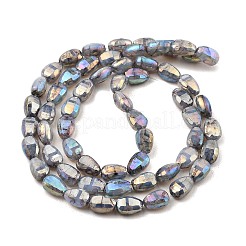 Imitation Jade Glass Beads Strands&nbsp;GLAA-P058-06A-07