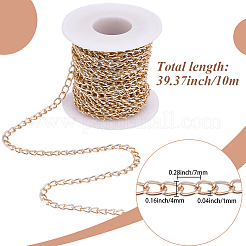 10M Aluminium Curb Chains&nbsp;CHA-BM0001-03