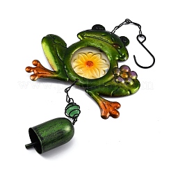 Frog Glass Wind Chime&nbsp;AJEW-XCP0002-73