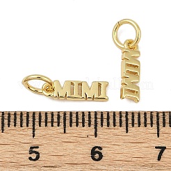 Brass Charms&nbsp;KK-S527-02G-A