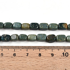 天然寿山翡翠ビーズ連売り  ナゲット  タンブルストーン  3.5~8.5x4.5~7.5x4.5~7.5mm  穴：0.7mm  約53~60個/連  14.96~15.55インチ（38~39.5cm）&nbsp;G-N346-04A-03