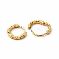 316 Stainless Steel Hoop Earrings for Women&nbsp;EJEW-C004-16A-G
