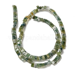 Natural Moss Agate Beads Strands&nbsp;G-Z045-A14-01