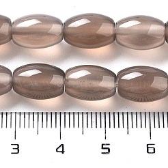 Natural Grey Agate Beads Strands&nbsp;G-B106-B04-01