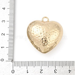 真鍮チャーム  14KGP本金メッキ  ハート  28x26x13.5mm  穴：3mm&nbsp;LS-KK-Q049-01I-G