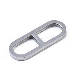 Non-Tarnish 304 Stainless Steel Link Connectors&nbsp;LS-STAS-T059-25B-P