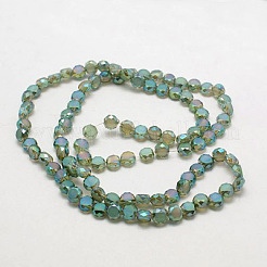 Electroplate Glass Beads&nbsp;EGLA-D028-07