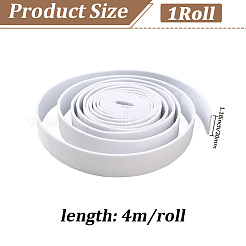 4mのフェルト粘着布  ホワイト  30mm&nbsp;DIY-GF0014-57A-01