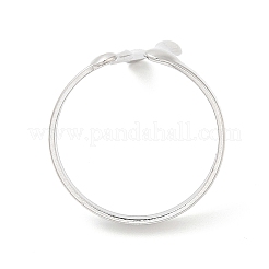Non-Tarnish 304 Stainless Steel Melting Drop Open Cuff Rings for Women&nbsp;LS-RJEW-L107-001P