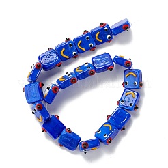 Handmade Lampwork Beads Strands&nbsp;LAMP-D015-07B
