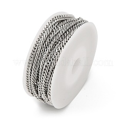 316 Surgical Stainless Steel Cuban Link Chains&nbsp;CHS-B010-01B-P