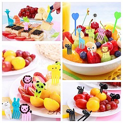 Plastic Disposable Fruit Picks&nbsp;AJEW-C022-01