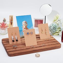 1Pc Wooden Card Display Base&nbsp;DIY-NB0007-76
