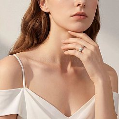 Brass Enamel Cuff Open Rings for Women&nbsp;WG01AA6-01