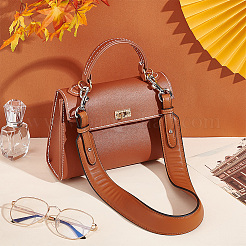 PU Leather Bag Straps&nbsp;PURS-WH0001-60B-P