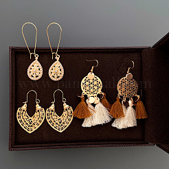Alloy Dangle Earring Sets&nbsp;WH-WG30176-01