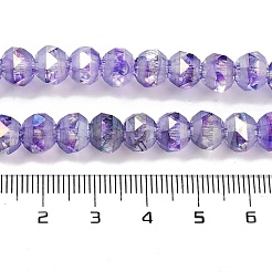 Baking Paint Glass Beads Strands&nbsp;GLAA-H032-05-06