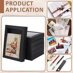 Kraft Paper Greeting Card Storage Box&nbsp;OFST-WH0004-036D