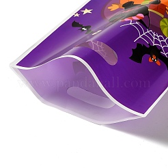 50Pcs 4 Styles Halloween Printed OPP Cellophane Packaging Bags with Die Hole Handles&nbsp;ABAG-C013-01
