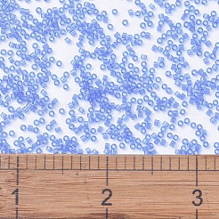MIYUKIデリカビーズ  シリンダー  日本製シードビーズ  11/0  （db1110)透明な紺ure  1.3x1.6mm  穴：0.8mm  約10000個/袋  50 G /袋&nbsp;SEED-X0054-DB1110