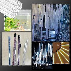 Acrylic Round Tube&nbsp;OACR-WH0056-007B