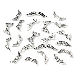 60Pcs 6 Styles Tibetan Style Alloy Beads&nbsp;TIBEB-FP0001-06