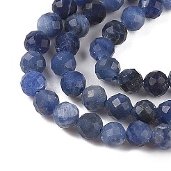 Natural Sodalite Beads Strands&nbsp;G-B088-C25-04